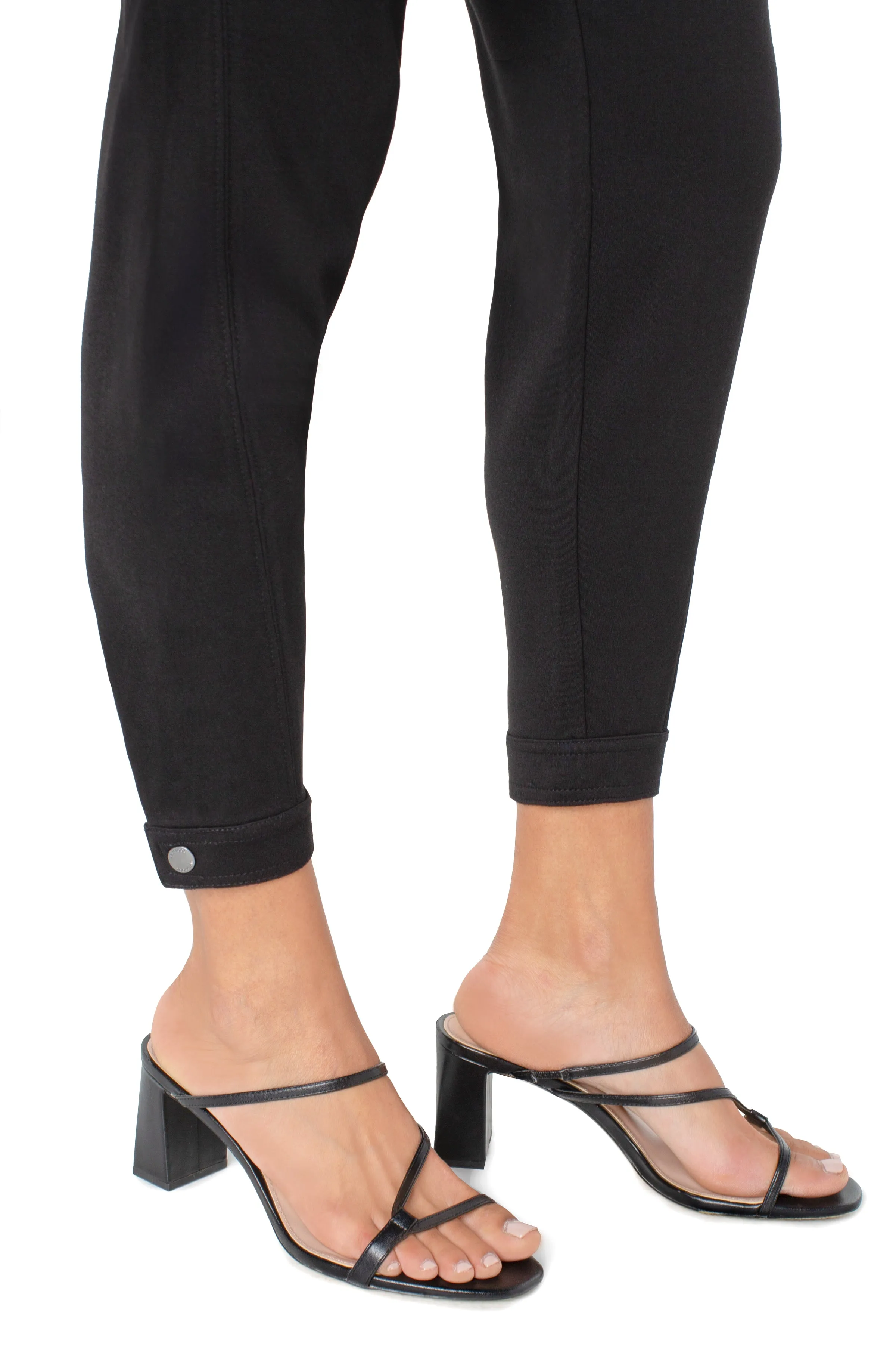 UTILITY JOGGER WITH SNAP HEM
