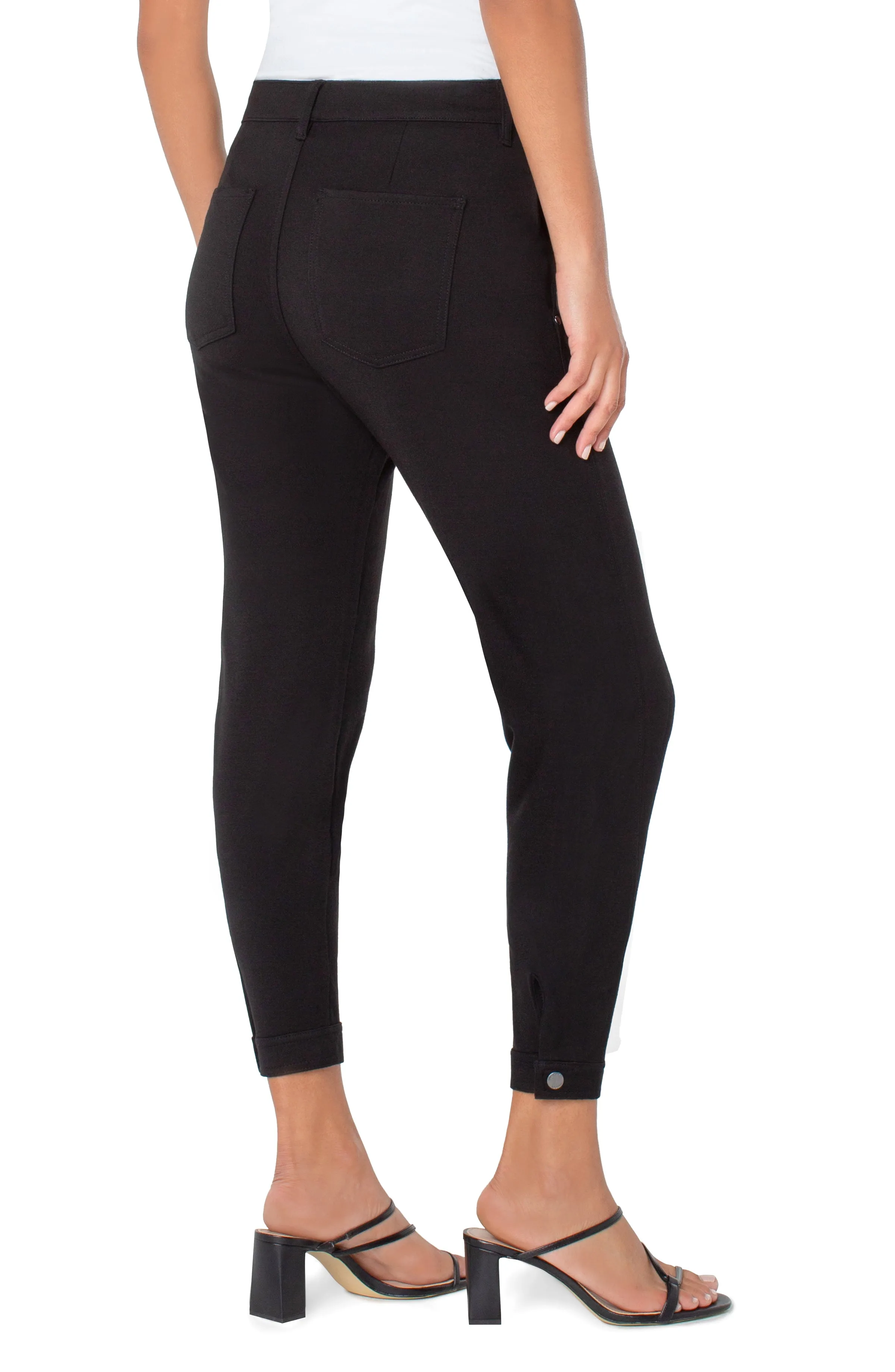 UTILITY JOGGER WITH SNAP HEM