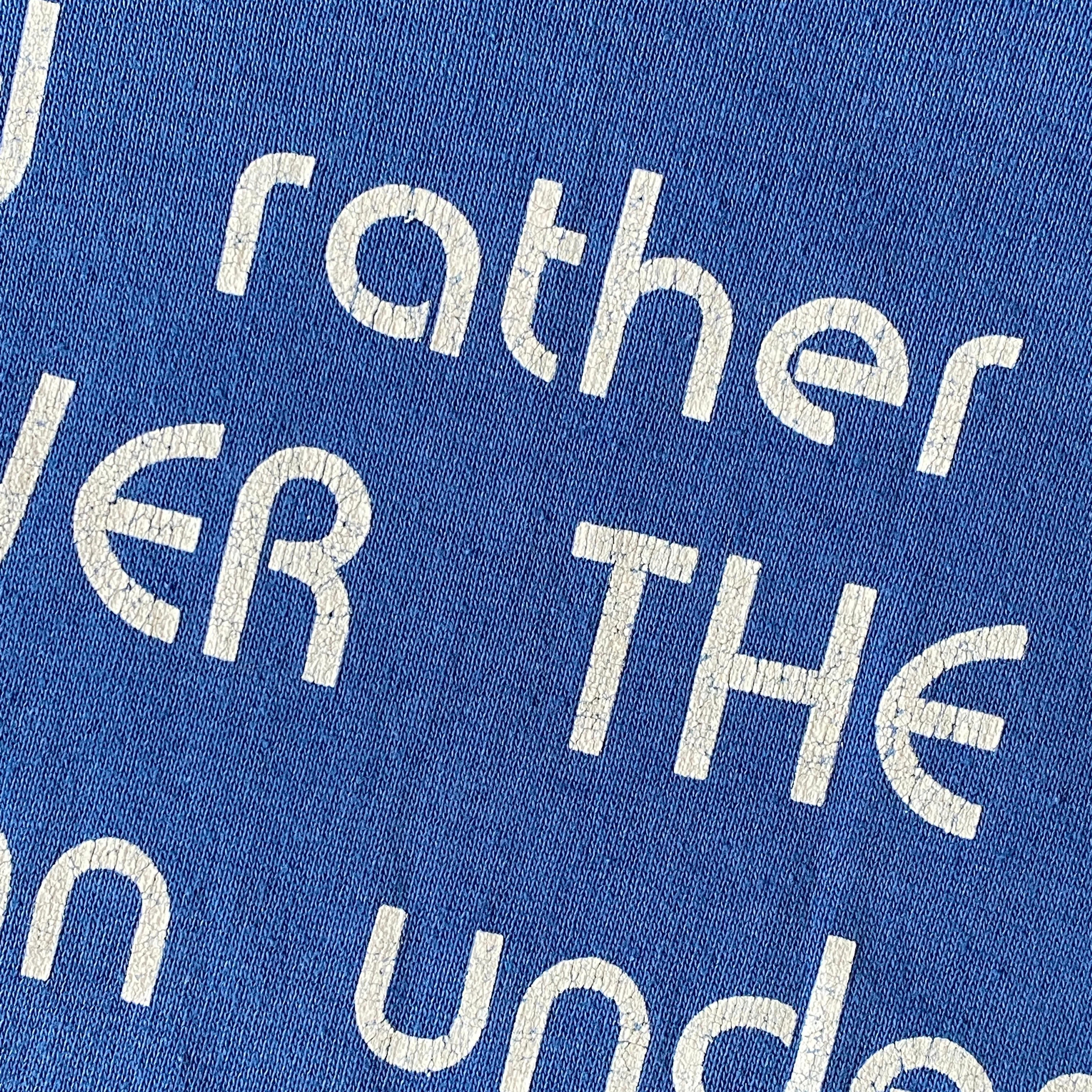Vintage Over The Hill Single Stitch T-Shirt (Large)