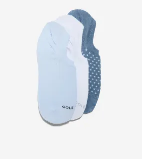 Women's 3-Pack Dot Liner Socks***