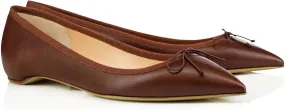 Women's Bow Ballet Pointed Toe Flat Shoes Elegant Work Drive Low Heel Comfortable Solid Color Slip-On Dress Party Daily Wear Flat Shoes