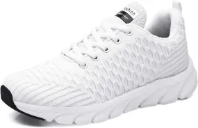 Women's Mesh Breathable Lightweight Running Shoes Fashion Casual All Seasons Walking Shoes Tennis Shoes for Women Student Sneakers